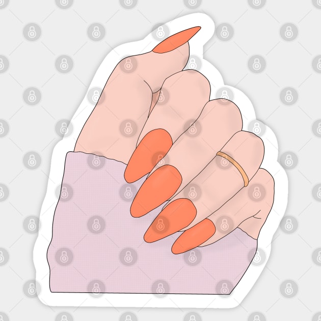 Wonderful Nails Sticker by DiegoCarvalho